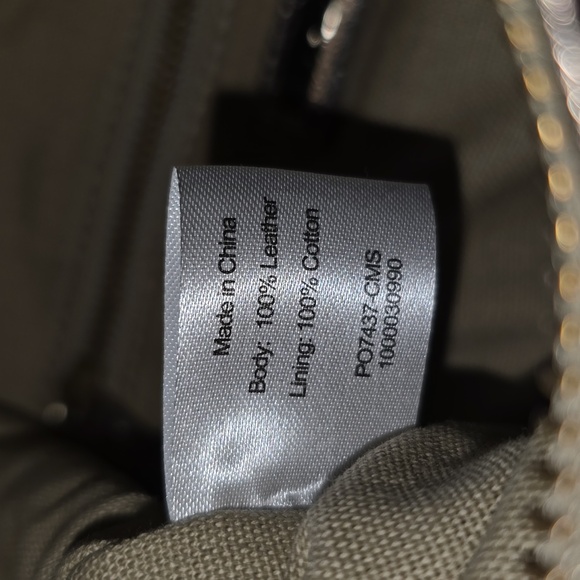 Elliot Lucca Metallic Leather Hobo Shoulder Purse - Picture 12 of 16